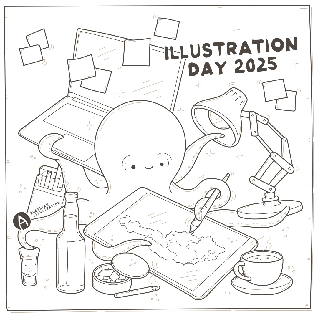 Austrian Illustration Day 2025 Character Design